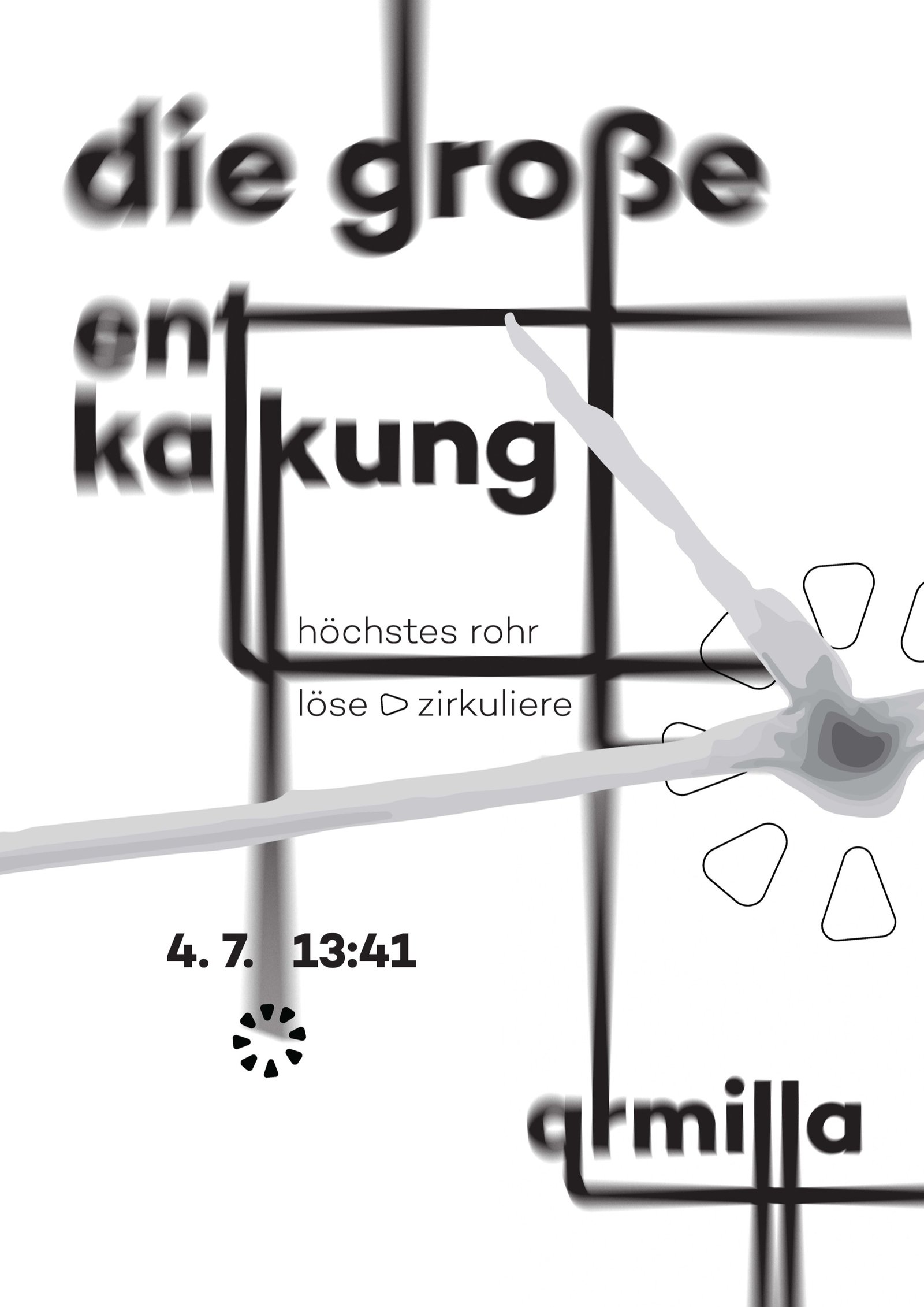 Armilla finales Poster, die große Entkalkung